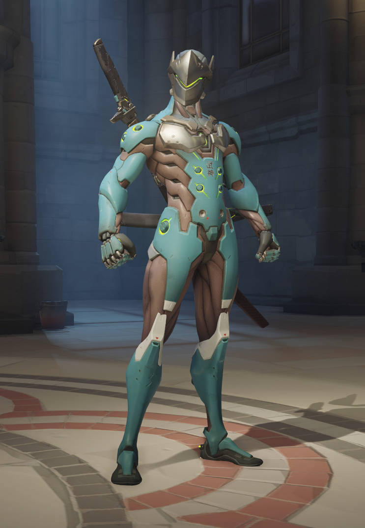 Genji Blue Genji Blue Armor by Hyb1rd-1982 on DeviantArt