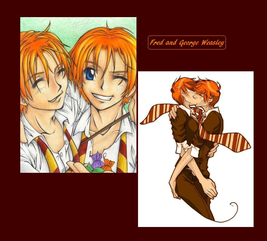 Fred And George Weasley By Sephy Cloud On Deviantart