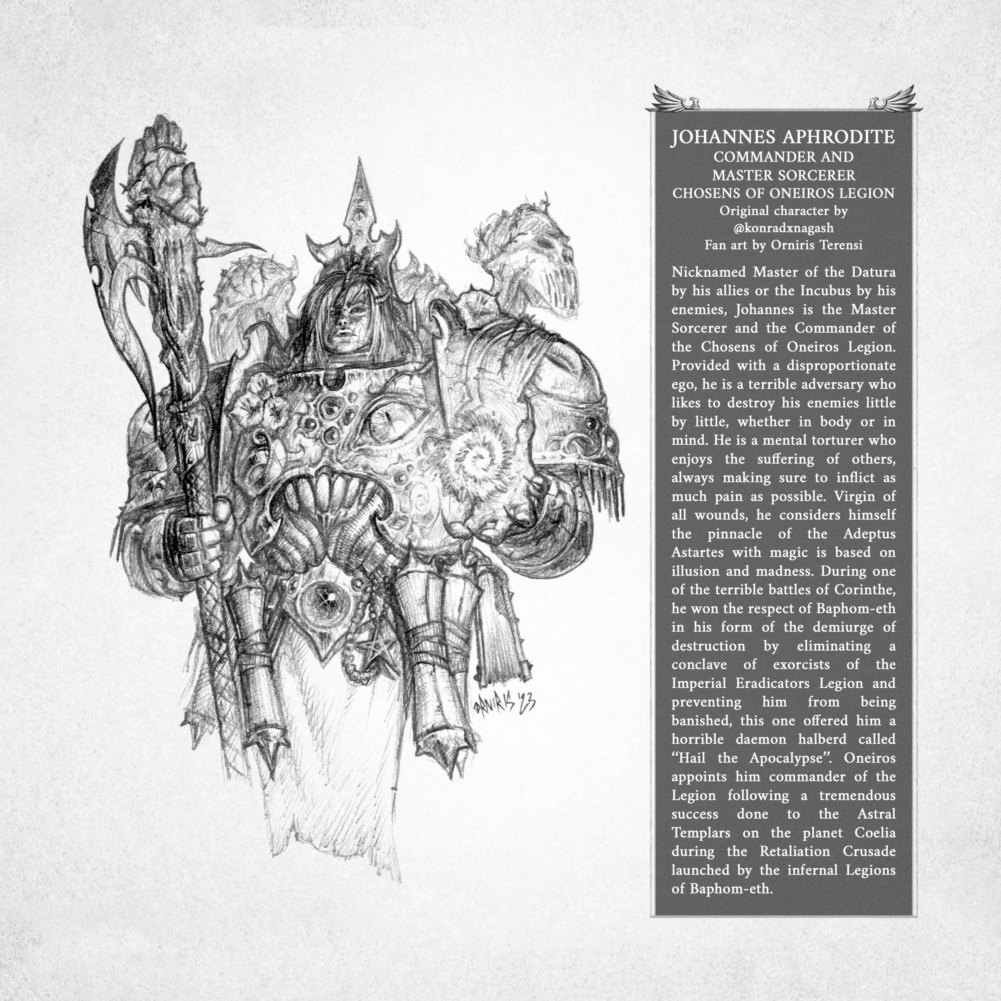 Daemon Titan - Warhammer The Horus Heresy Fan Art by Orniris on DeviantArt