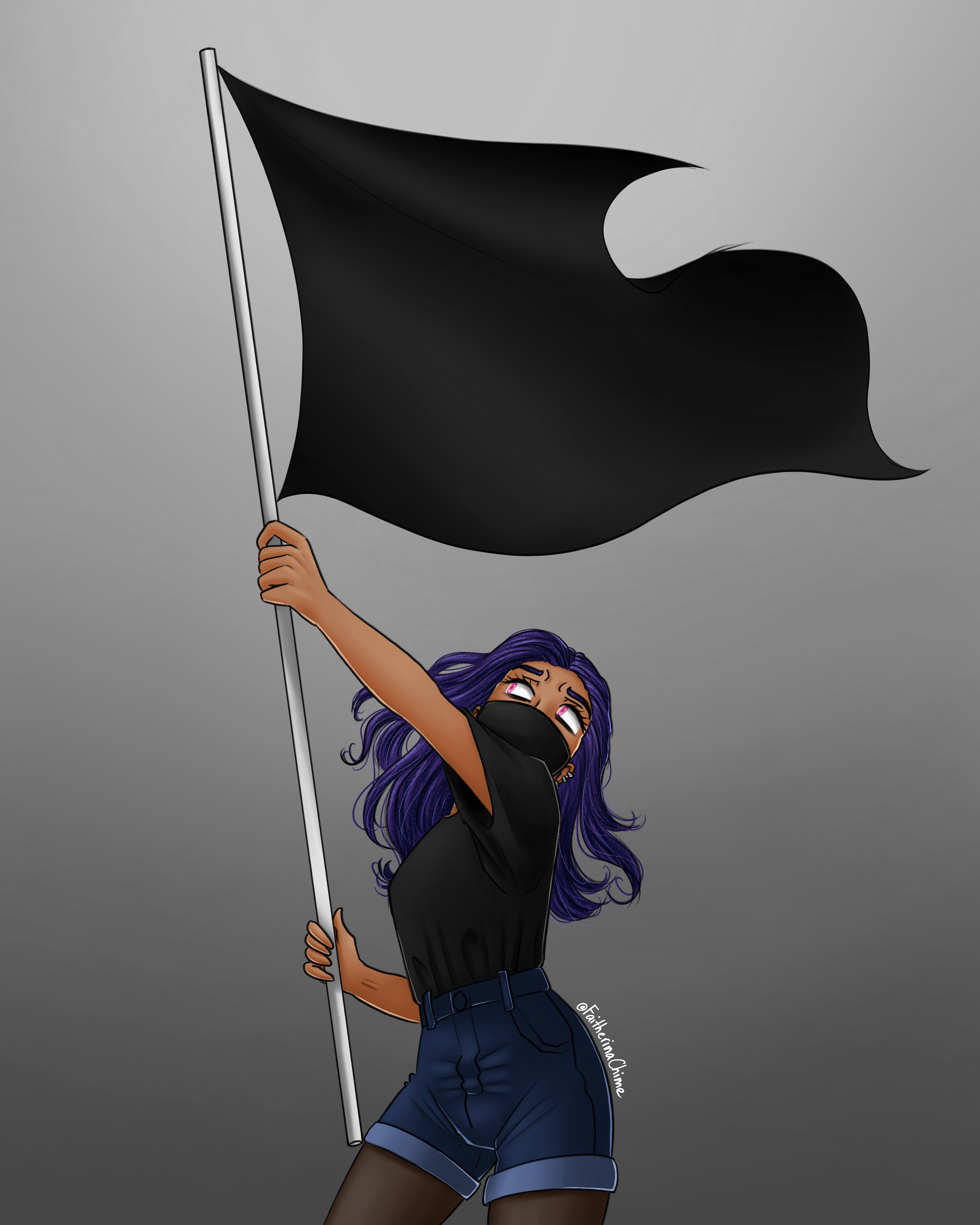 I Raise My Black Flag || #Lawan