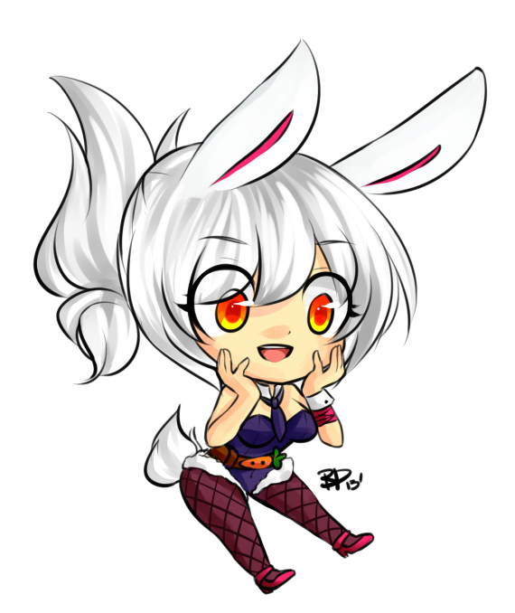 BoxBox bunny girl Riven by kawailemon on DeviantArt