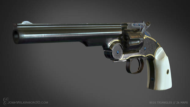 Schofield Revolver front