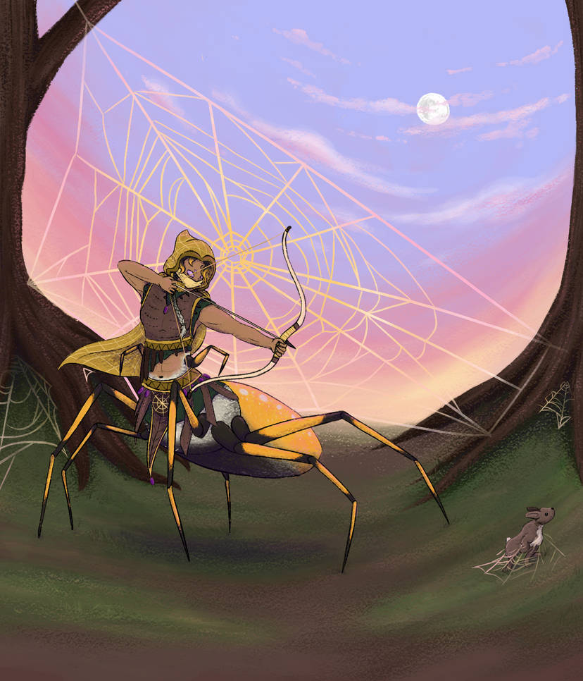 Golden Orb Weaver by Bec-Bec01 on DeviantArt