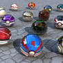 All Kind Of Realistic Pokeballs (v2)