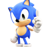 Sonic The Hedgehog 4 Pose (Classic Upgrated)