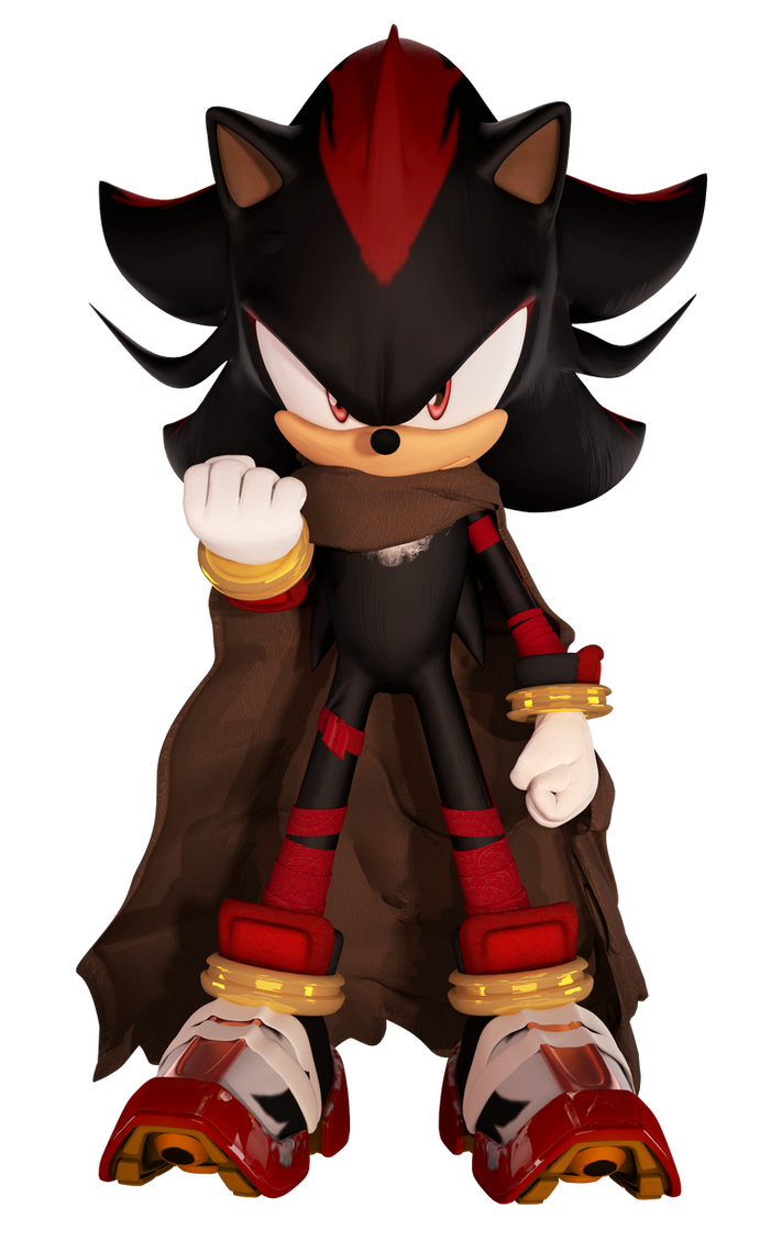 Sonic Boom Shadow Fan Design, Shadow The Hedgehog
