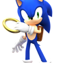 Modern Sonic with SatAM Style
