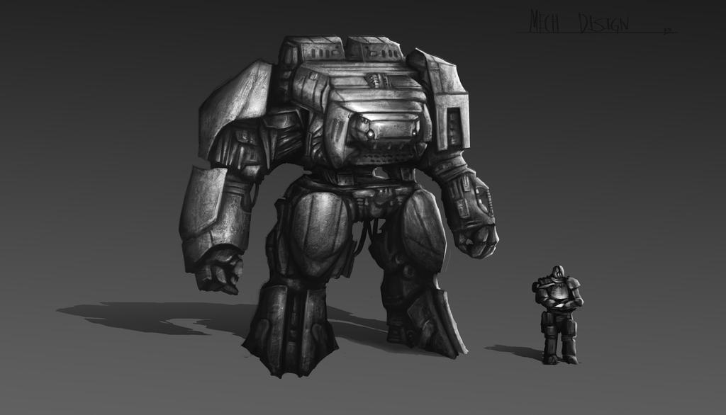 Mech Design by ruoyuart on DeviantArt