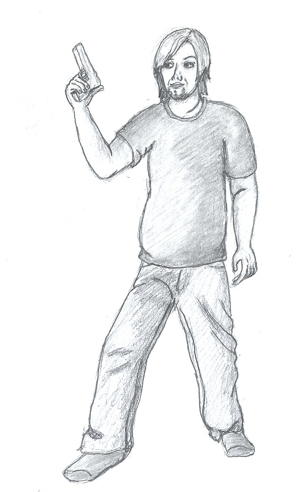 Drawing Test - Person Standing By Ellacatticus On Deviantart