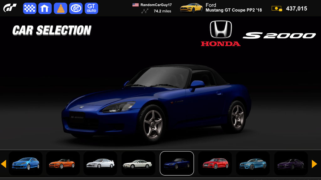 GT Fanmade Menu Design - Arcade Car Selection by RandomGamer31 on ...