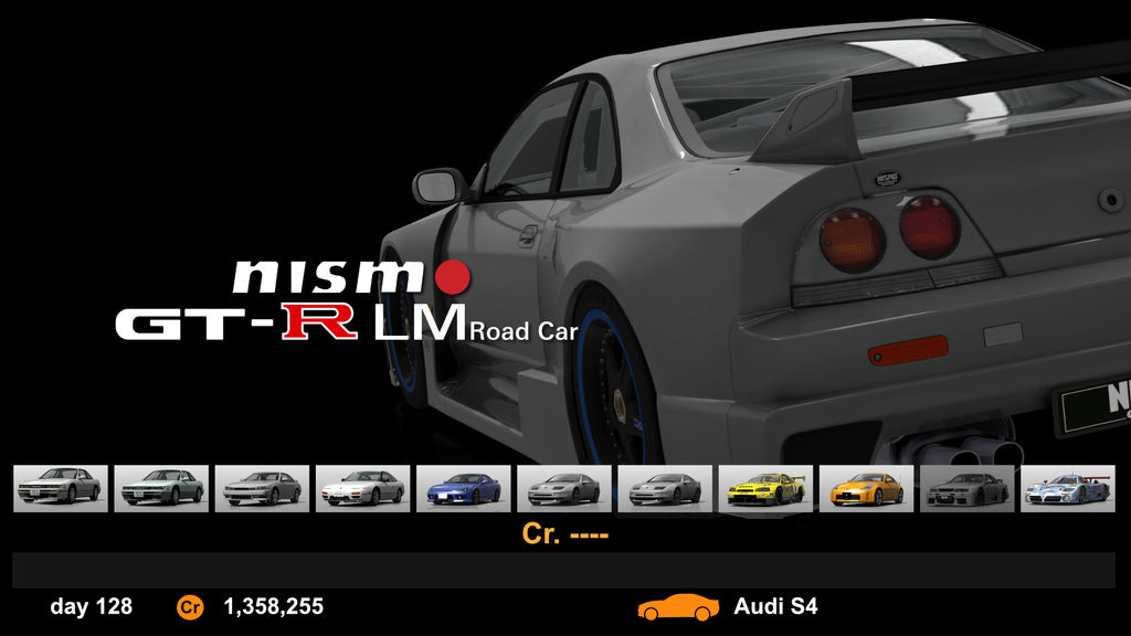 Gt Rivals Main Menu Gran Turismo 3 Menu Remake - Nissan GT-R LM by RandomGamer31 on DeviantArt