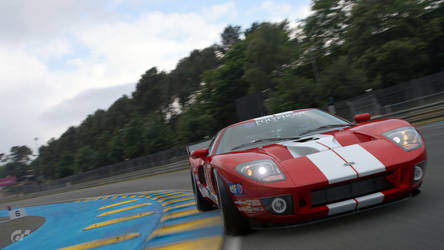 Ford GT LM Spec II (Mark IV Red) - Le Mans