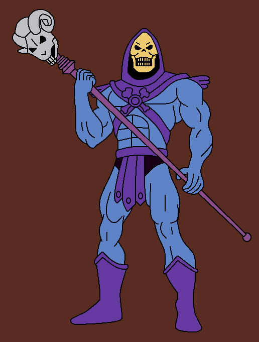 Skeletor from He Man and She Ra by Slangolator on DeviantArt