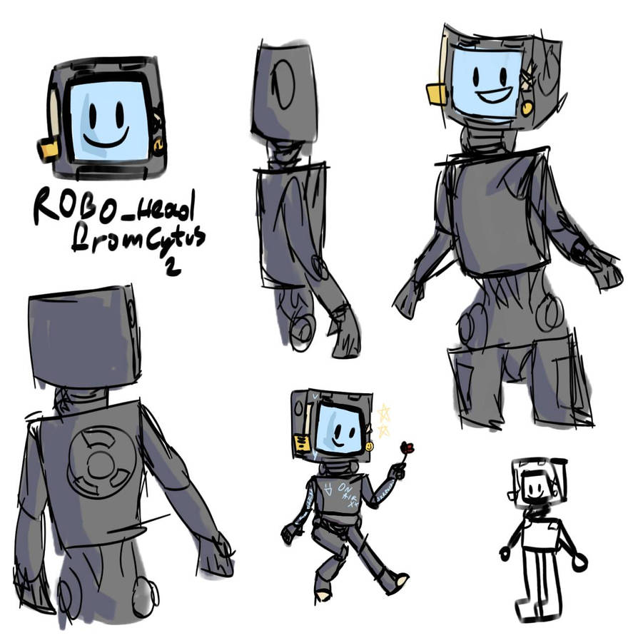 Robomoth Designs robo_head design sheet by glittercatyt2000 on DeviantArt