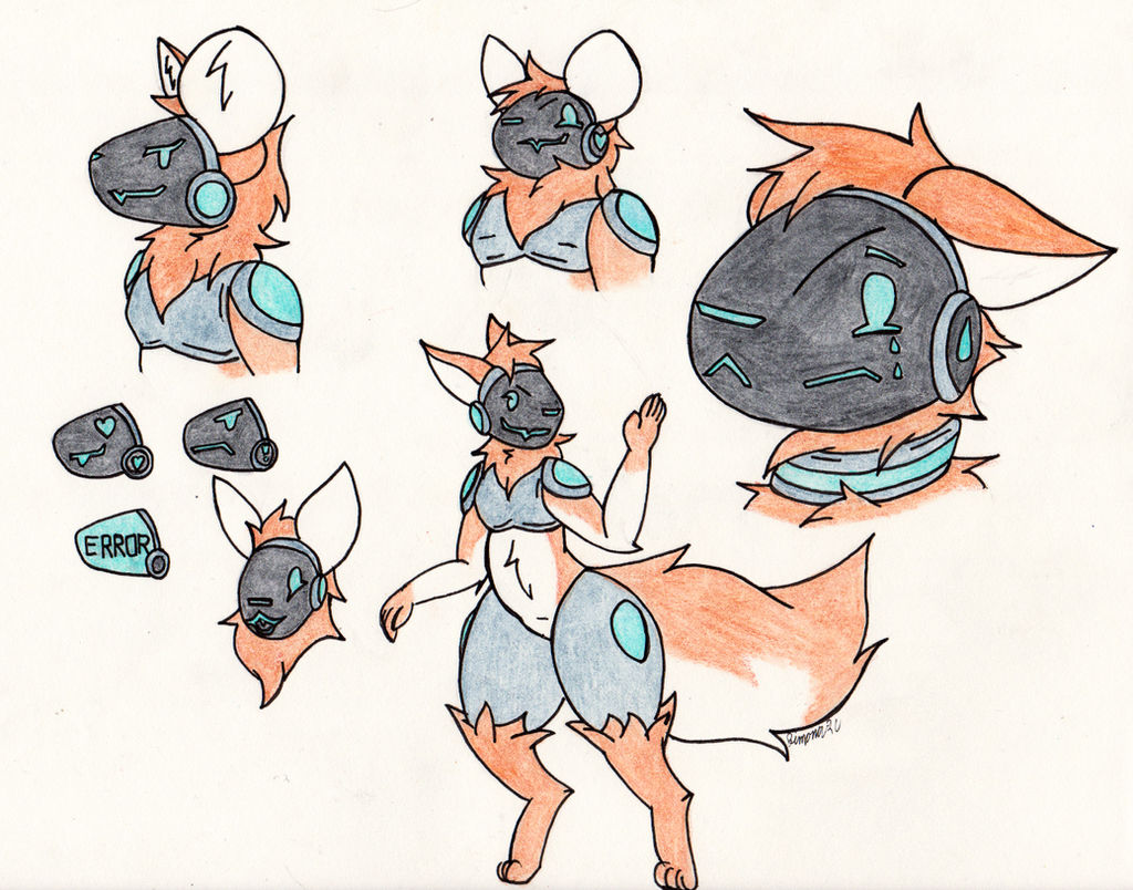 Protogen 1 by SimonovFox on DeviantArt