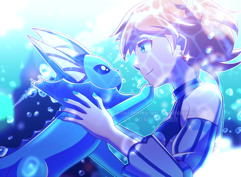 Misty And Vaporeon By Carefreejules15 On DeviantArt misty-and-vaporeon-by-carefreejules15-on-deviantart
