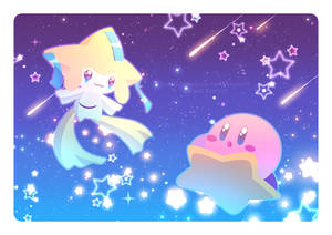 Kirby and Jirachi