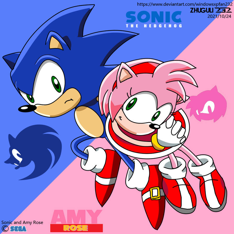 Sonic The Hedgeblog on X: Concept artwork for Amy Rose for 'Sonic CD' on  the Mega CD.   / X