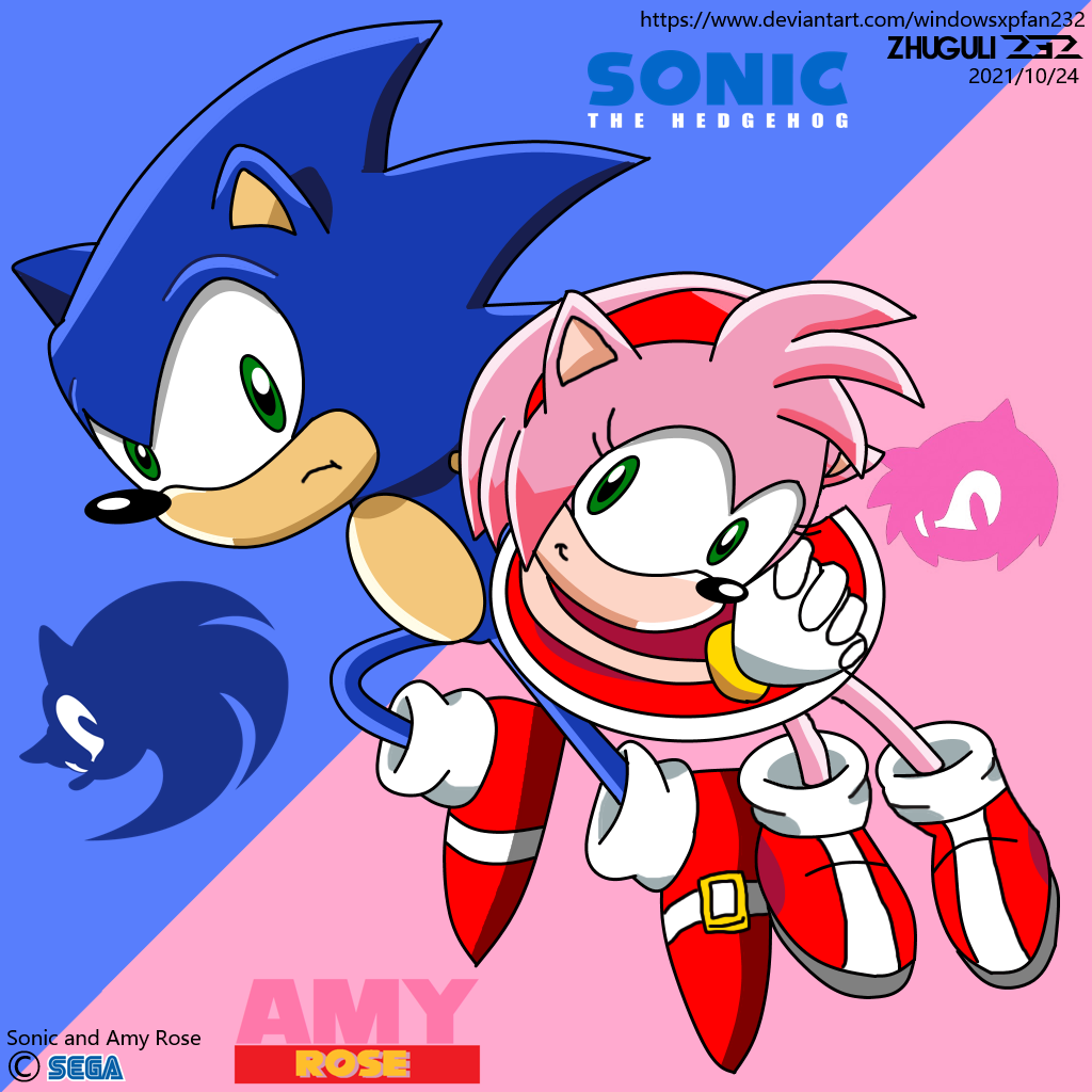 Sonic & Amy VS DeviantArt - Sonic Movie Edition 