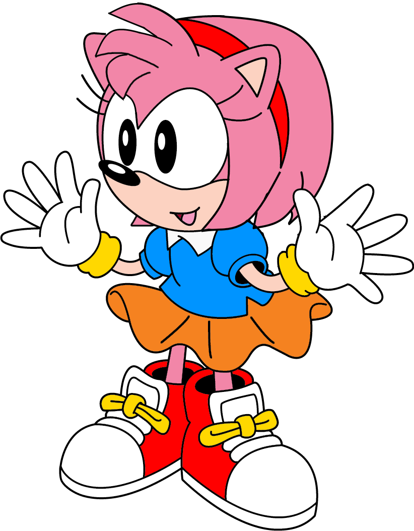 Custom / Edited - Sonic the Hedgehog Customs - Amy Rose (Classic