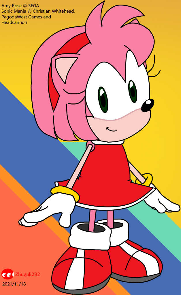 Amy Rose - Sonic Adventure by JasieNorko on DeviantArt