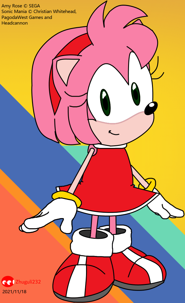 Amy Rose - Sonic Retro