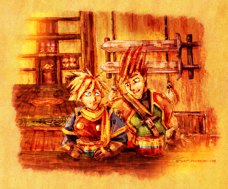 Golden Sun - Inn Talks by neshirys