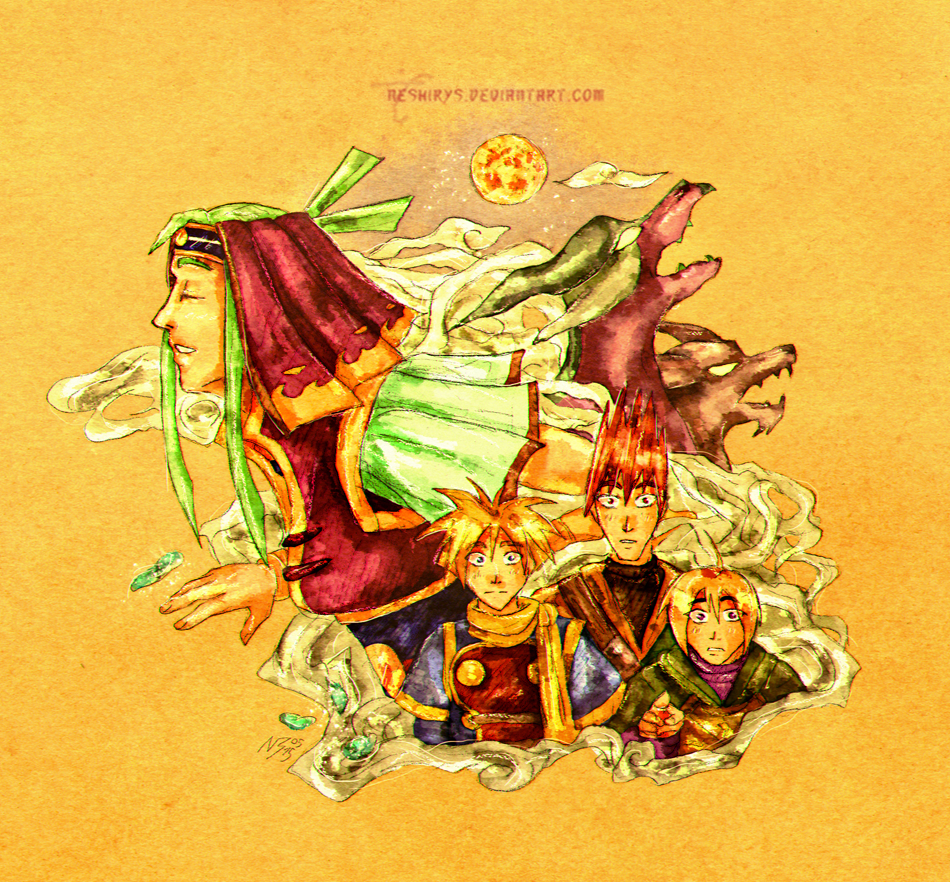 Golden Sun - Nightfall Time by neshirys
