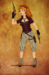 Supernatural Steampunk Girl