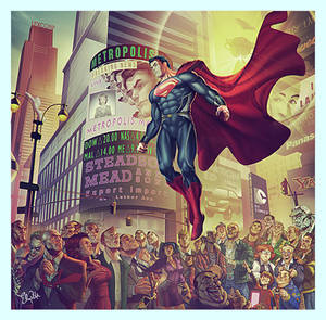 Welcome To Metropolis :Man Of Steel