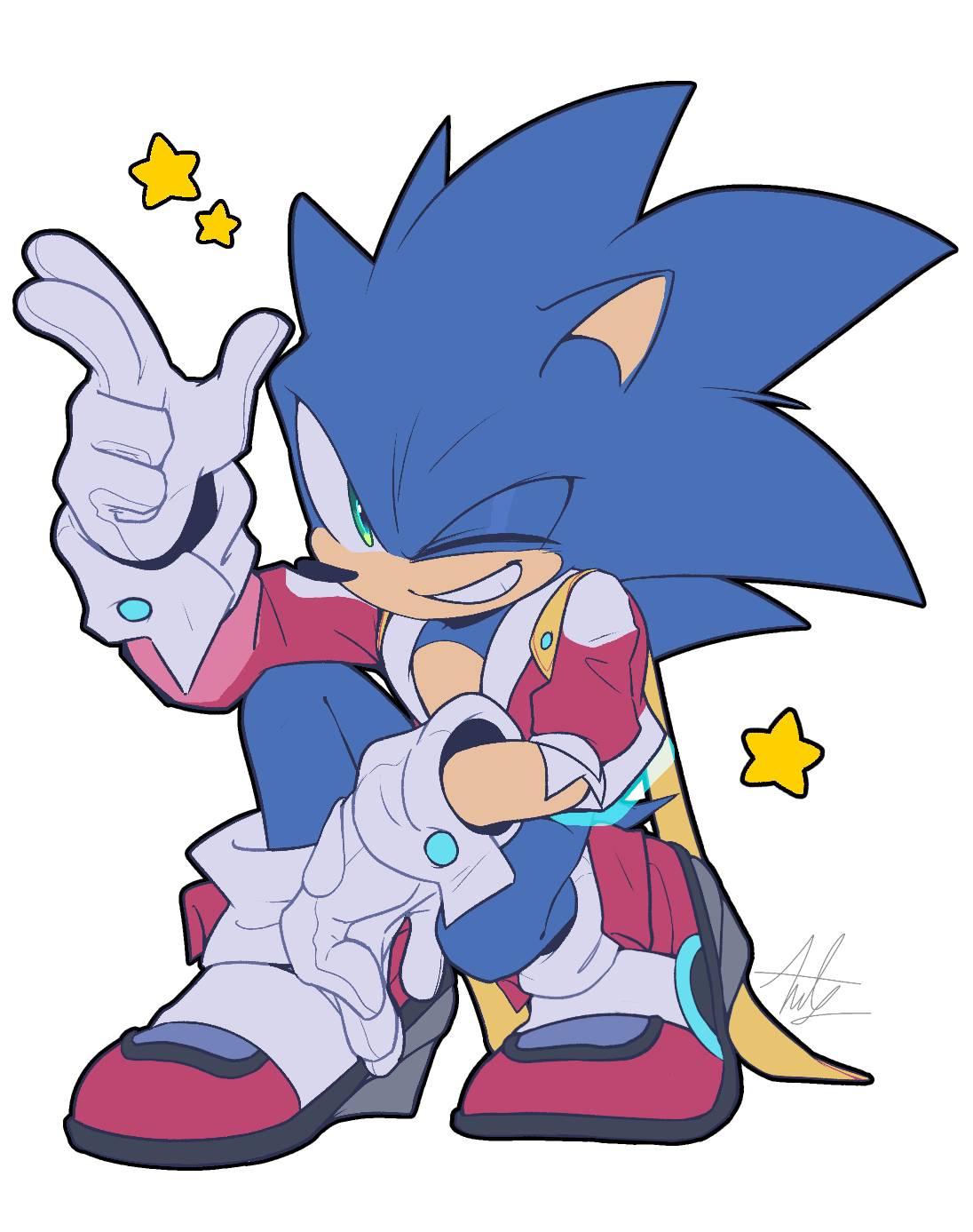 HusnaArtz🌸🌼 🎃Commissions open on X: What is sonic turned dark