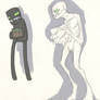 More enderman doodles