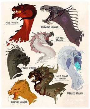 Halloween Dragons
