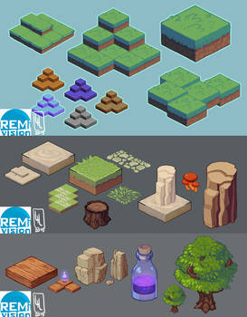 Isometric Map Attempts