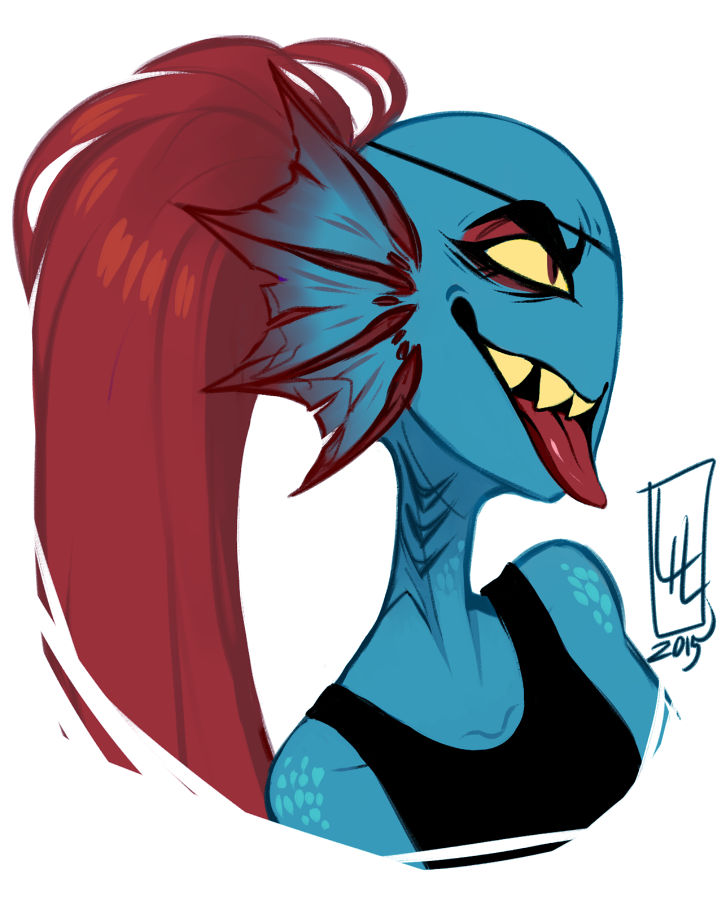 Undyne by LiLaiRa on DeviantArt