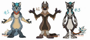Anthro Canine Adoptables CLOSED