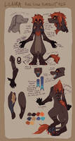 LiLaiRa fursuit reference (UPDATED)