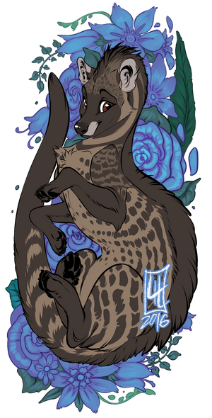 civet tattoo for Ritka