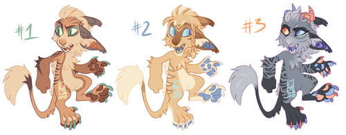 Anthro vernid adoptables FLATSALE