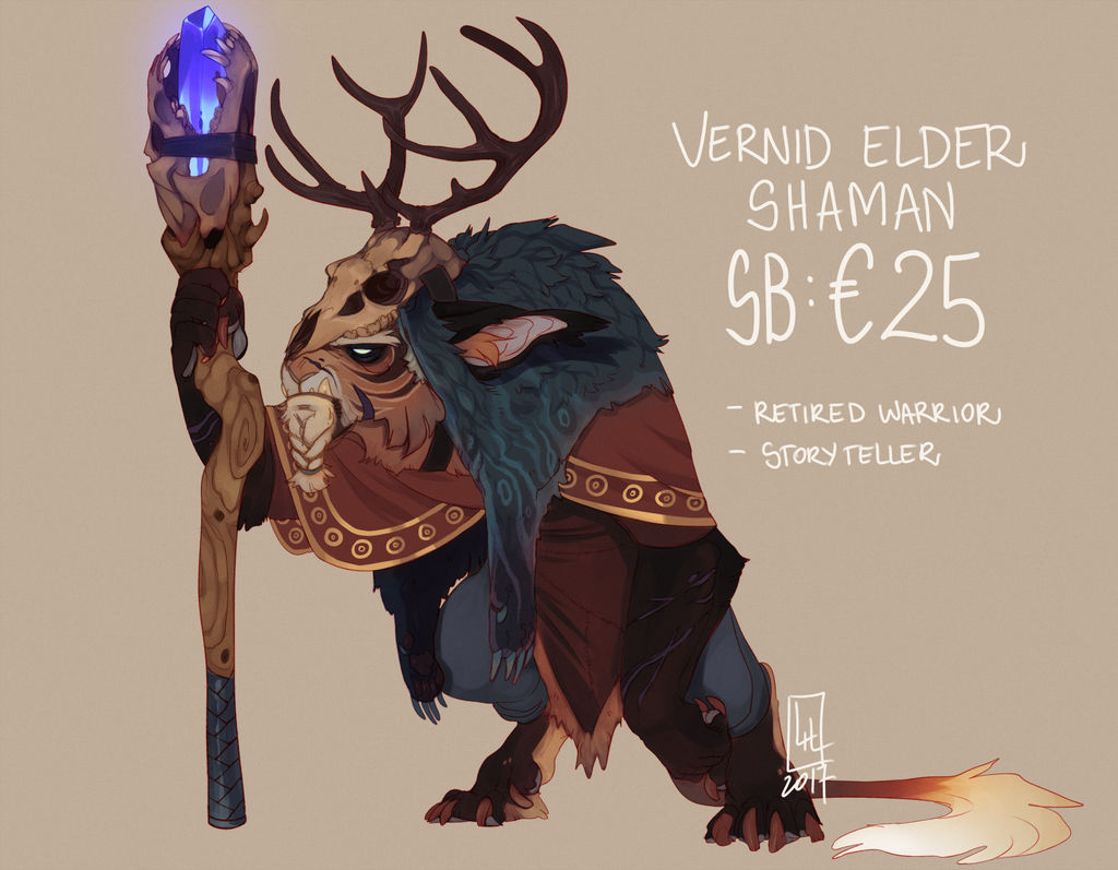 Elder Vernid AUCTION LAST HOUR!