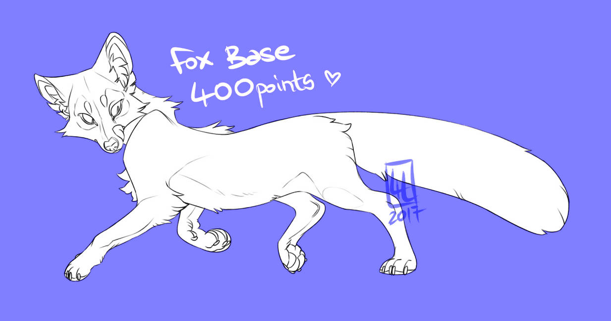 Fox Base by LiLaiRa on DeviantArt