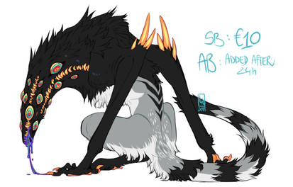 Ommatophobia monster AUCTION AB ADDED!