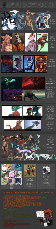 PRICELIST 2018