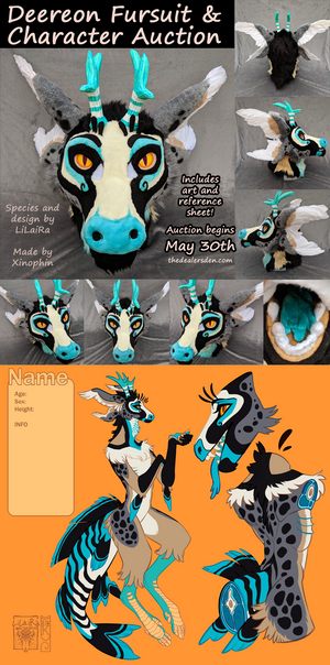 DEEREON FURSUIT AUCTION!