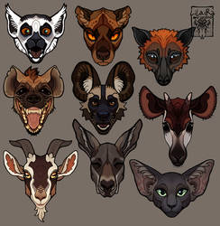 Animal Stickerset