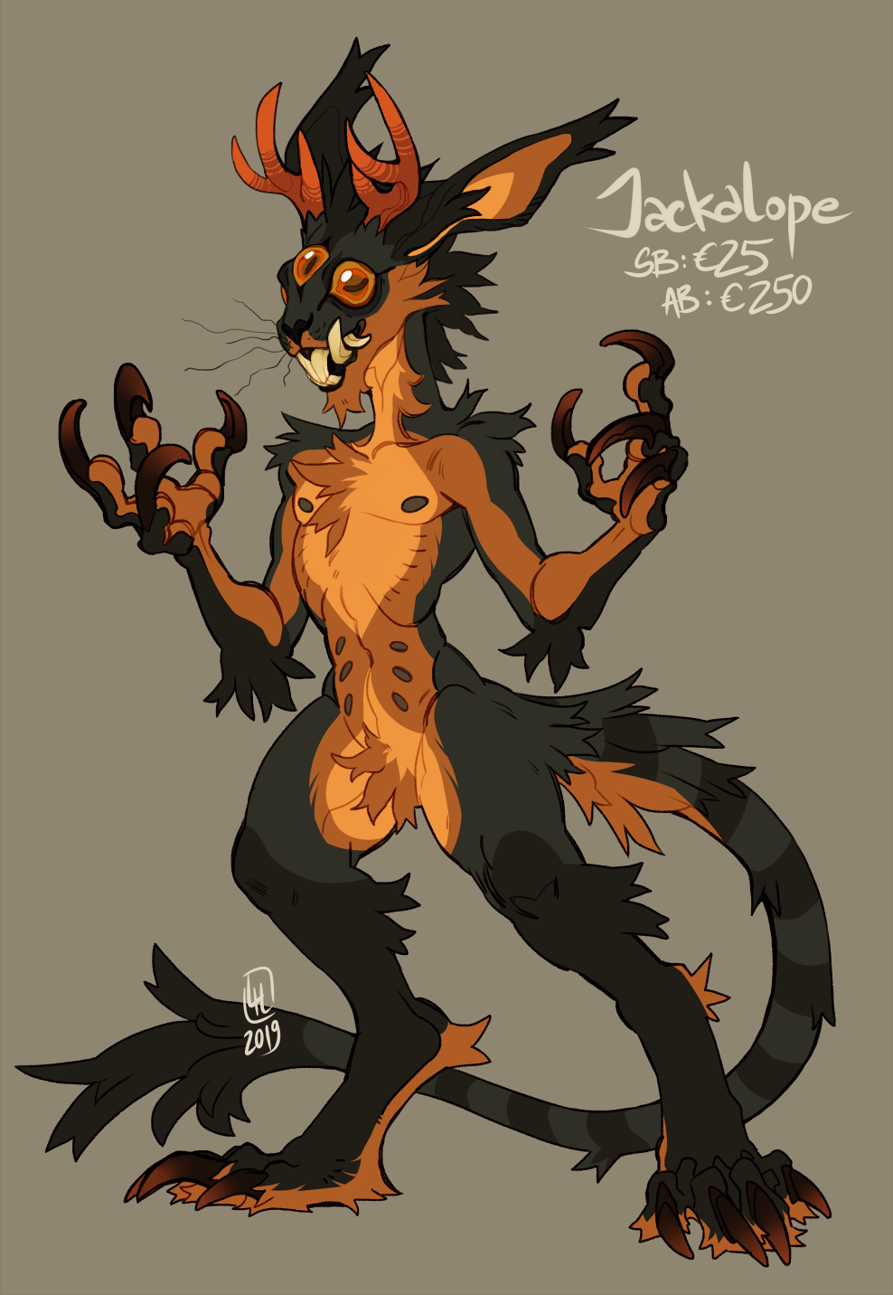 Jackalope adoptable