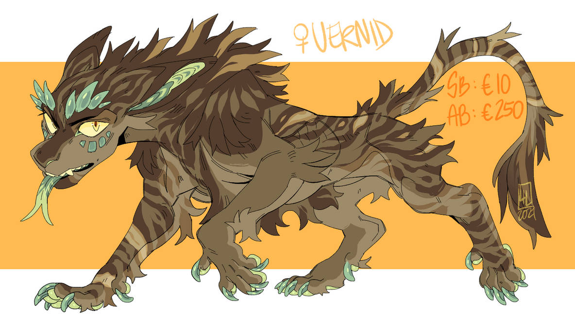 17.01.2021 female vernid AUCTION by LiLaiRa on DeviantArt