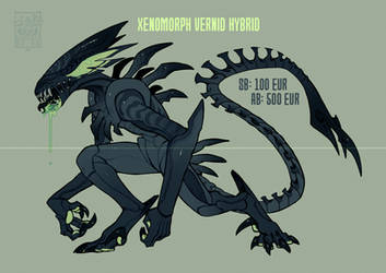 Xenomorph Vernid Hybrid Adoptable