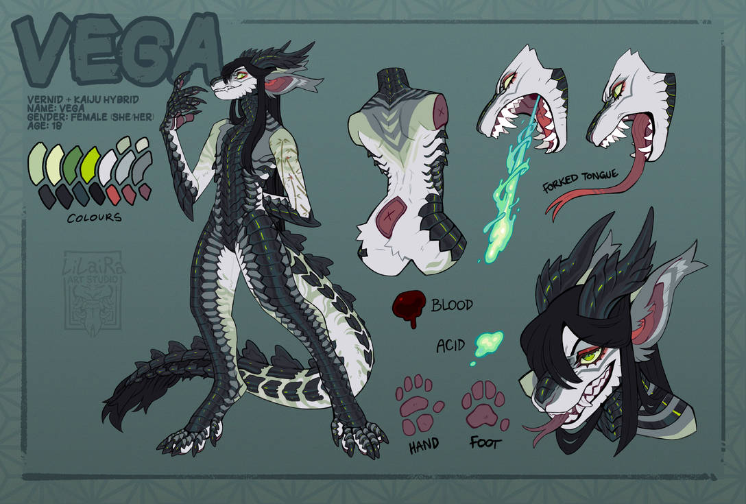 KAIJU CUSTOM VERNID for Tyni by LiLaiRa on DeviantArt