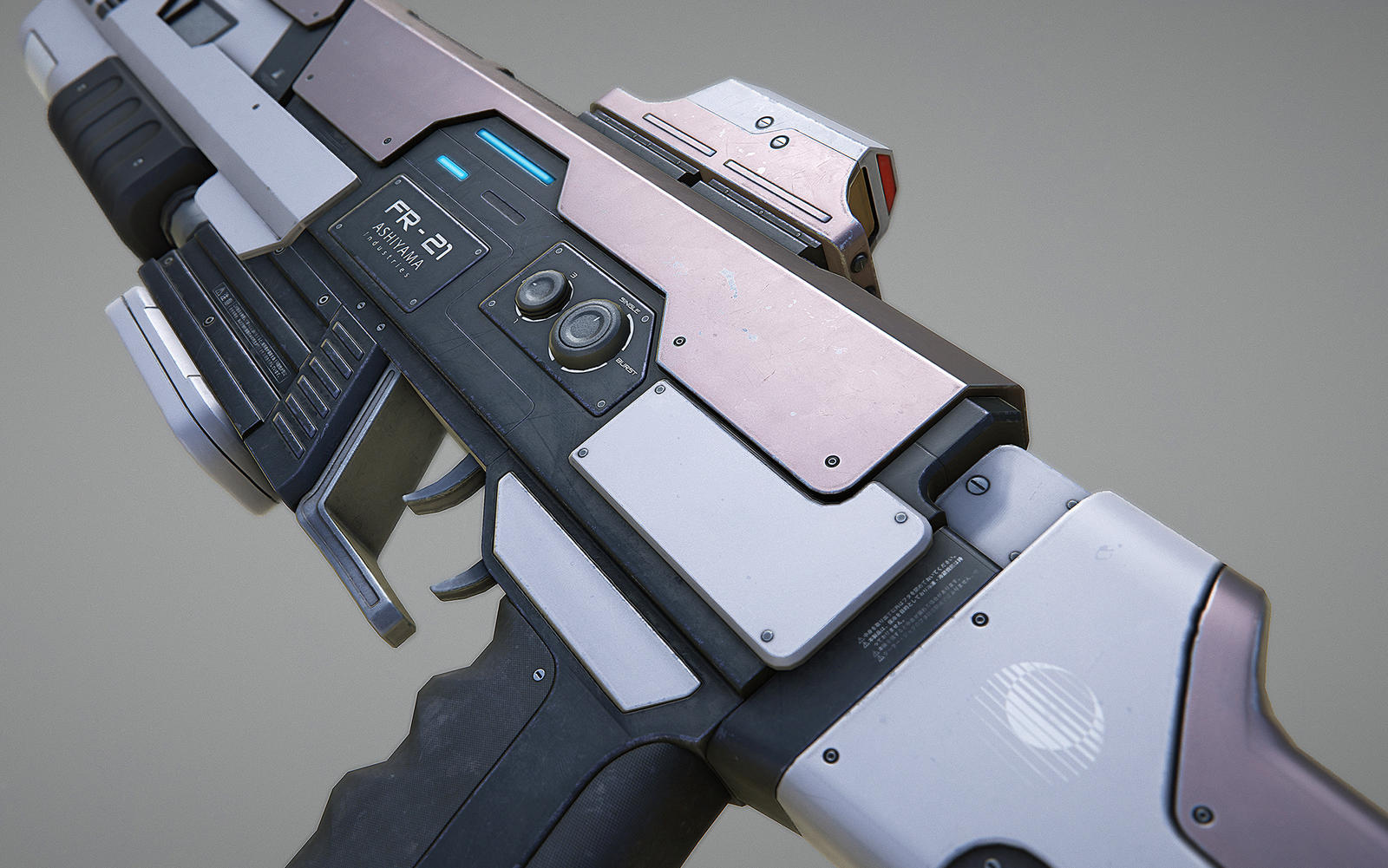 Laser Rifle Deviantart Sci-fi Rifle Laser Plasma FR21 PBR by tuann123 on DeviantArt